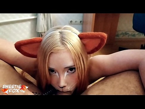 ❤️ Kitsune amameza dick ndikumakula mkamwa mwake Zolaula pa ife ️❤
